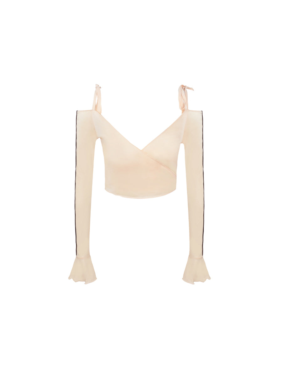Tops Sweet Shoulder French