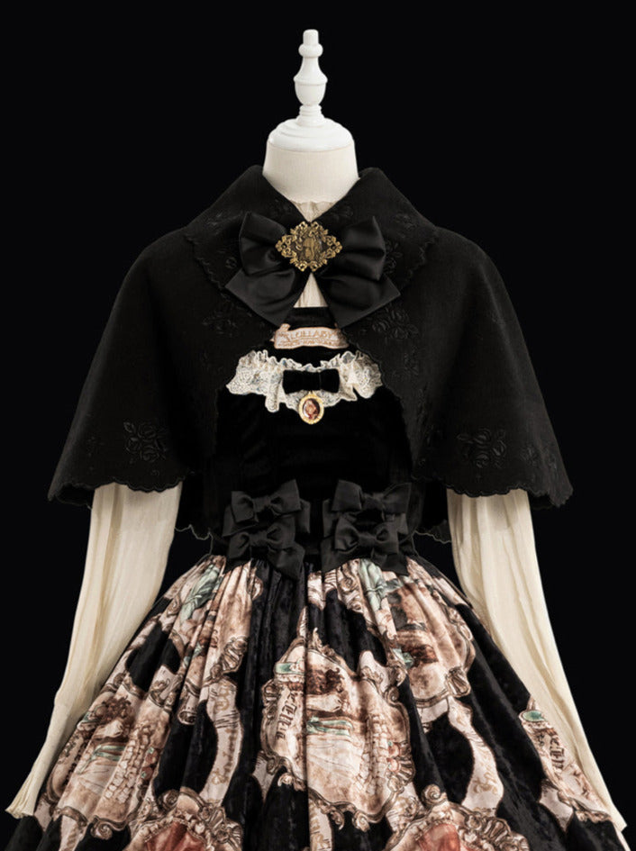 Lolita Cape Dry Doll Antiker Embroy Cape