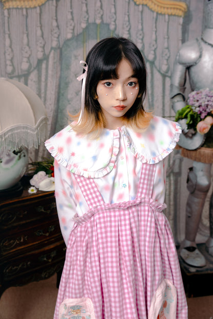 チェックレトロパンツ バルーンサーカス