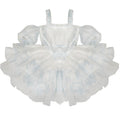Plus Size Train Puff Ball Gown Heavy-Detail Formal Dress