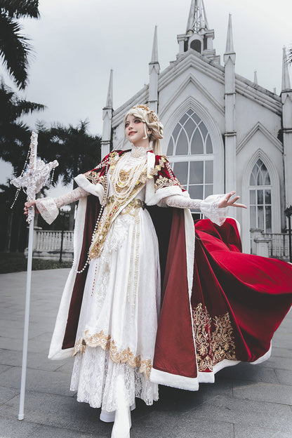 Queen Cape Dress Gorgeous Regular Version Pre-order product +