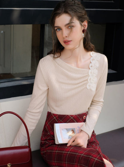 Queen Milk Sweet Tops Französisch Faul