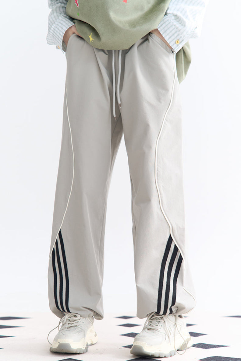 リラックススウェットパンツ ドローストリング