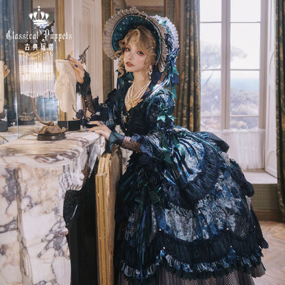 Victoria Garden Velvet JSK & Tea Party OP - Classical Doll Series