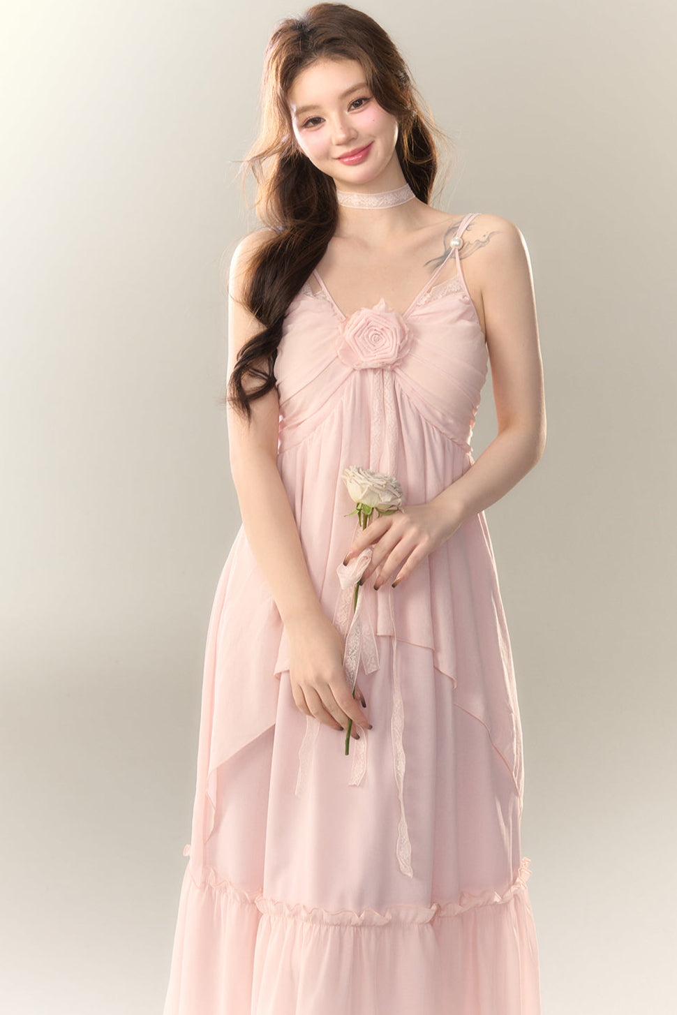 Mondscheinkleid Weiß