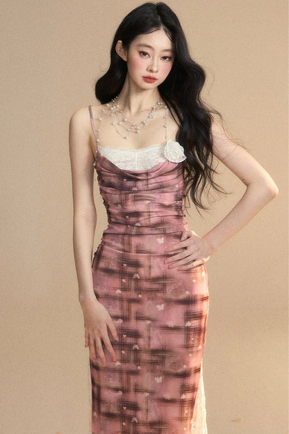 Kleid Dreamland One Lace Check Shoulder