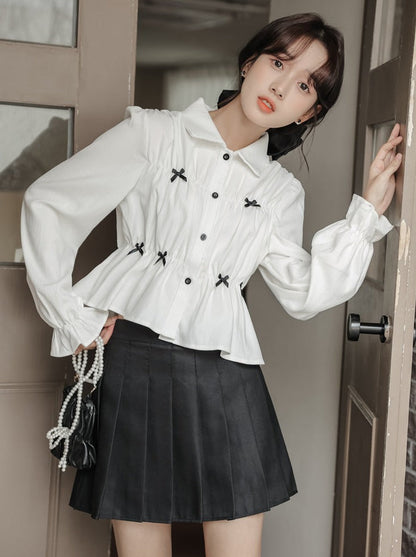 Blusenband Kurz Raffung