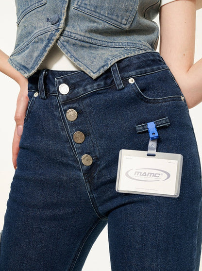 American Style Flared Slim Denim