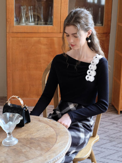 Queen Milk Sweet Tops Französisch Faul