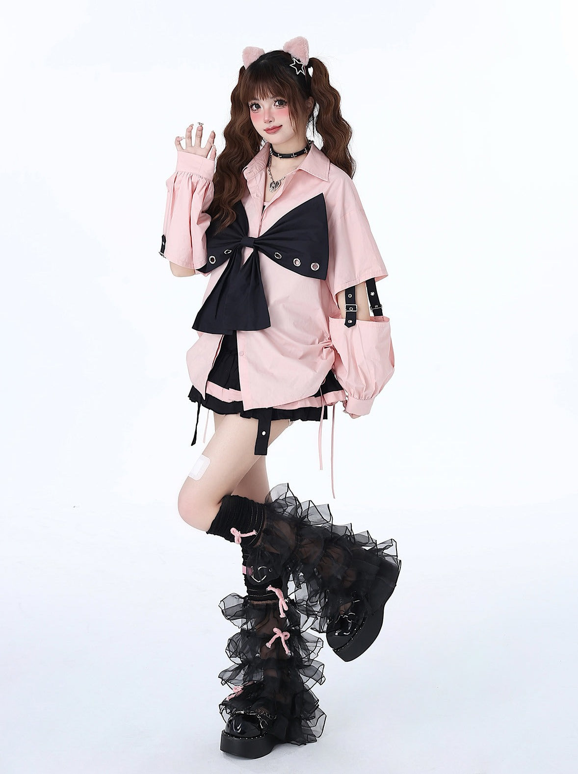 Bow Chic Big Sweet Top Open