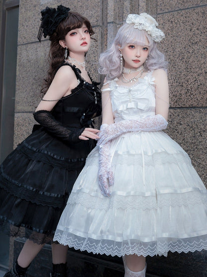 Super Fee Kleid Lolita Prinzessin Hosenträger