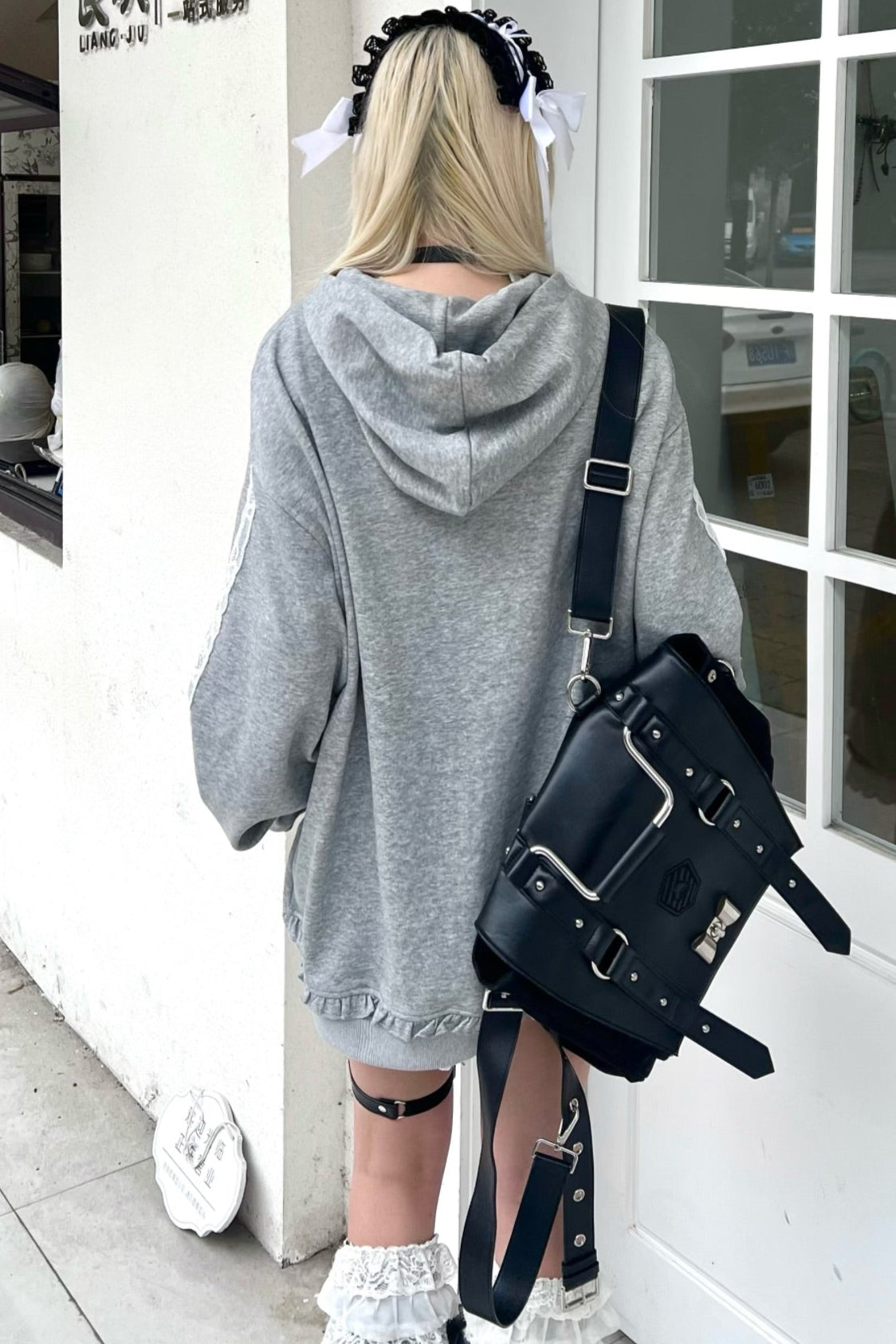 Zip-Through Chill Hoodie Hooded Lace