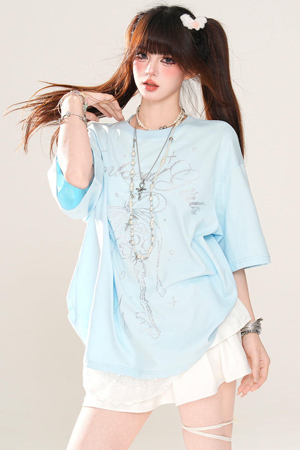 ライトトップルージュレースサブカルチャー