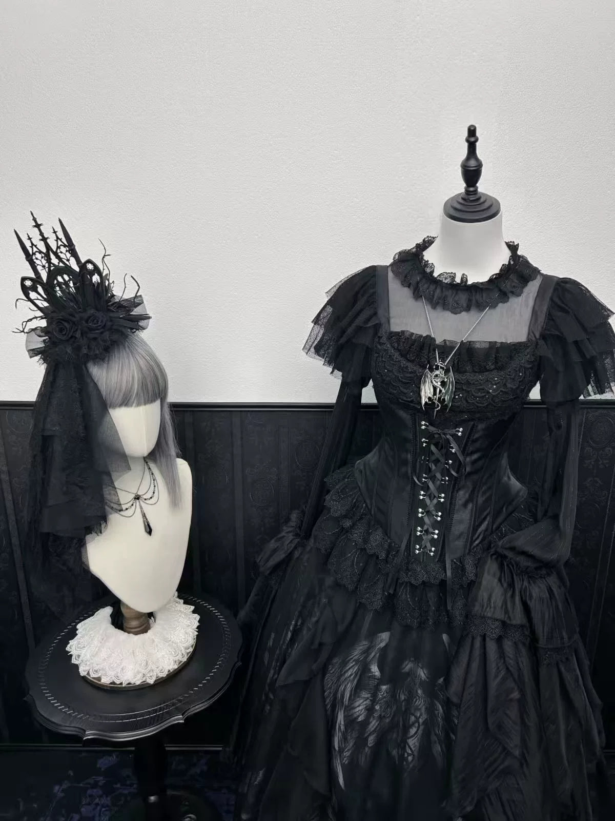 Lolita Boned Corset & Skirt Two-Piece Set - MoYang Original