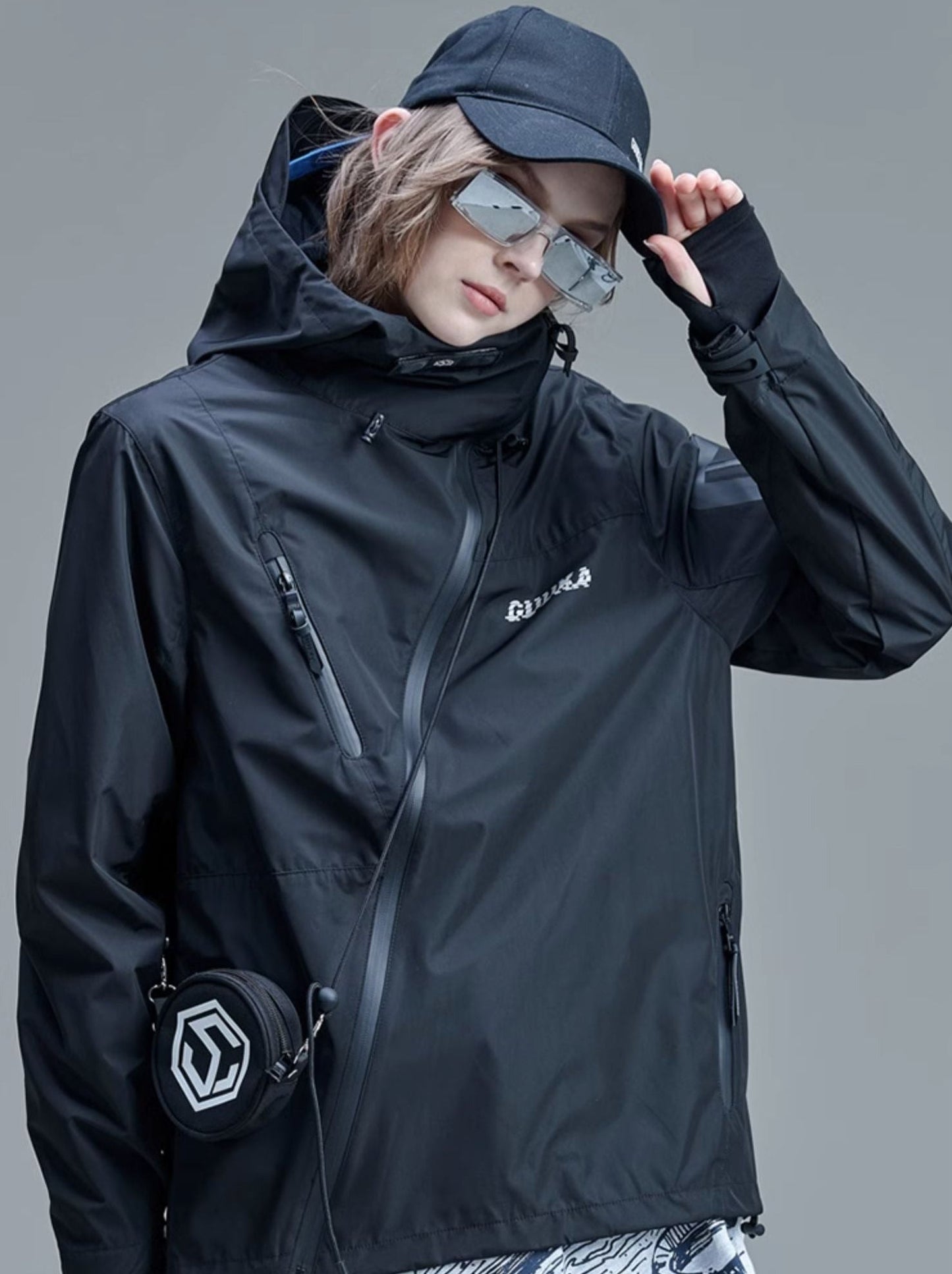 Jacket Windbreaker Street Hoodie Sporty