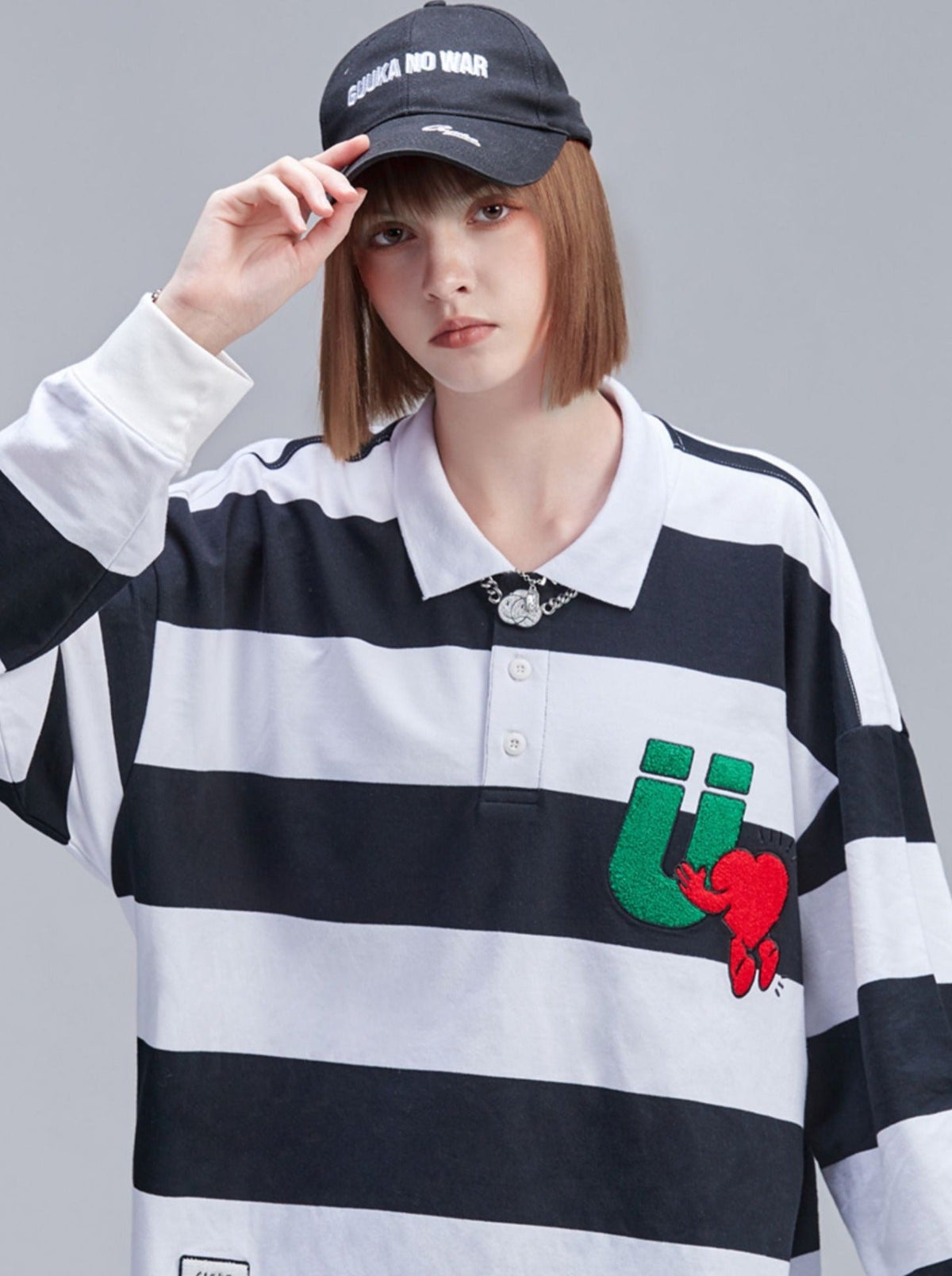 Loose Over Border Big Tops Polo