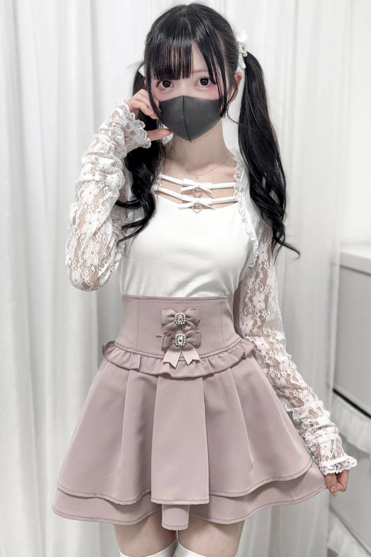 レースシアートップオープンカラー予約