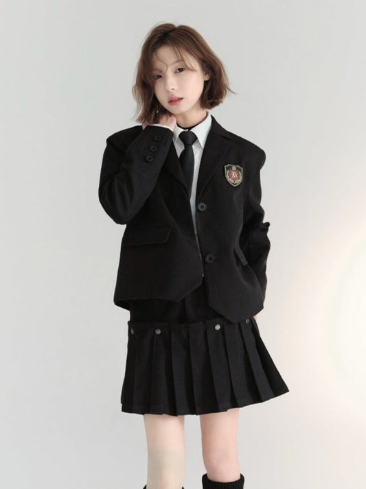 Emblem Jacket College Simple