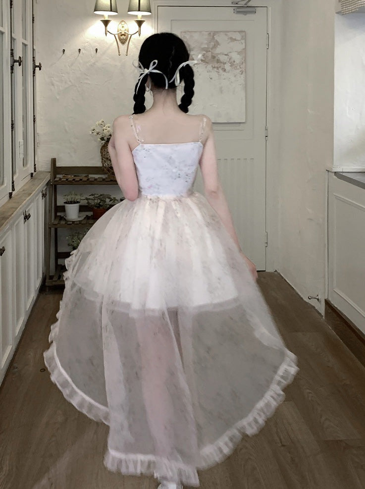 ガーゼスカートプリンセスドレス