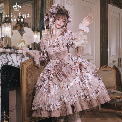 Victoria Garden Velvet JSK & Tea Party OP - Classical Doll Series