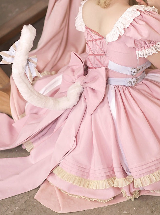 Sweet Dress Lolita Cat Leopard