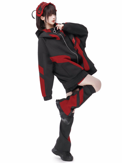 Warmers Shorts Headband Subculture + Jersey Jacket Leg