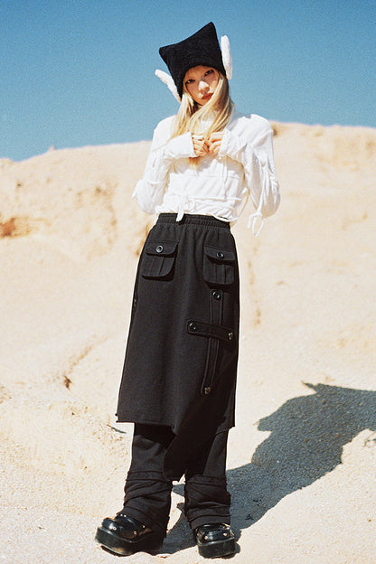 ニットエンジェルビーニーウィング