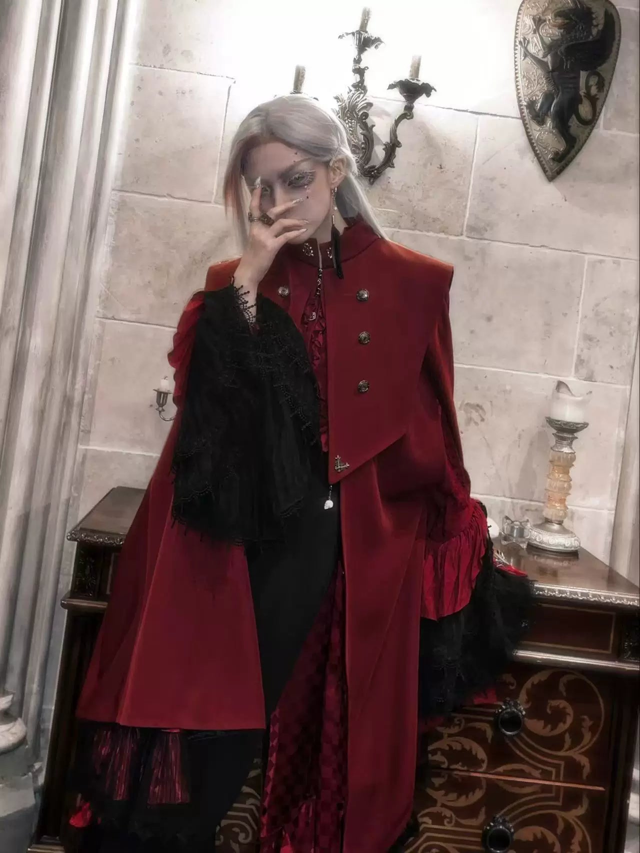 Sorceress Victoria Cape – Original Dark Gothic Coat | Shadow of Still Water