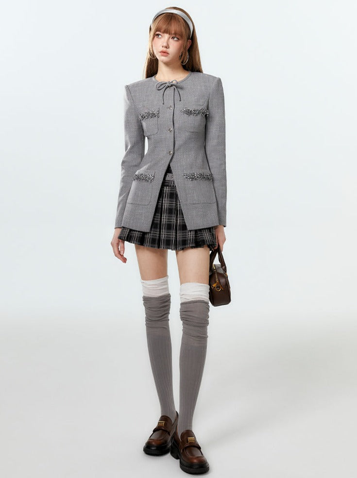 ウエストジャケットデザインフレンチマークガーリー