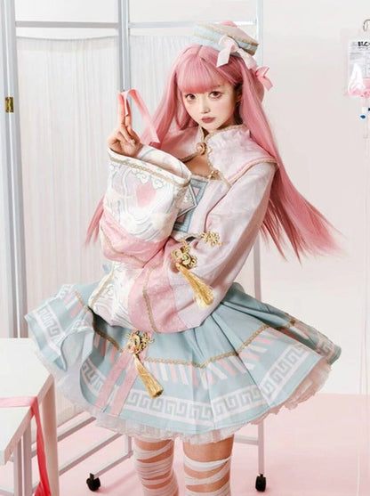 スイートハット予約シージャケット+キョン+ピンリボン製品クロリー+ドレスリトル