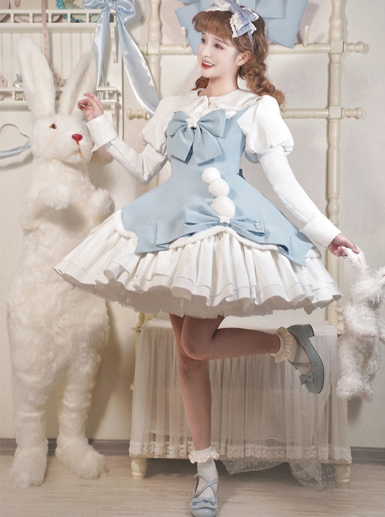 カラースカート ドールサス スウィートロリータトップ ボンボン