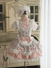 Light purple Miracle Pâtissier dress with pink bows