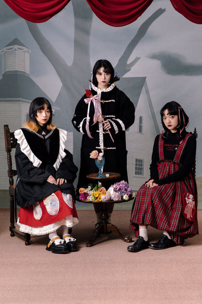 チェックレトロパンツ バルーンサーカス