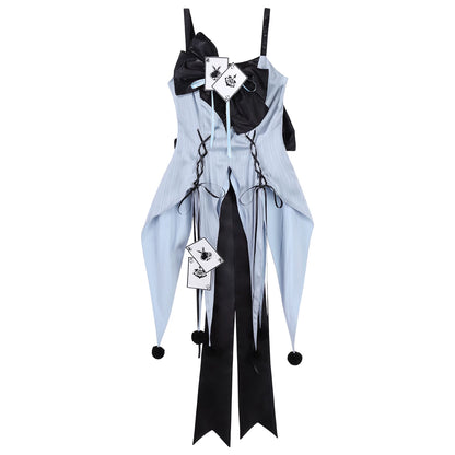 Gothic Lolita Clock Rabbit Card Game Dress Set