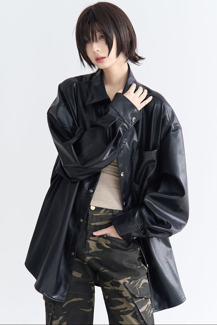 Tops Vintage Style PU