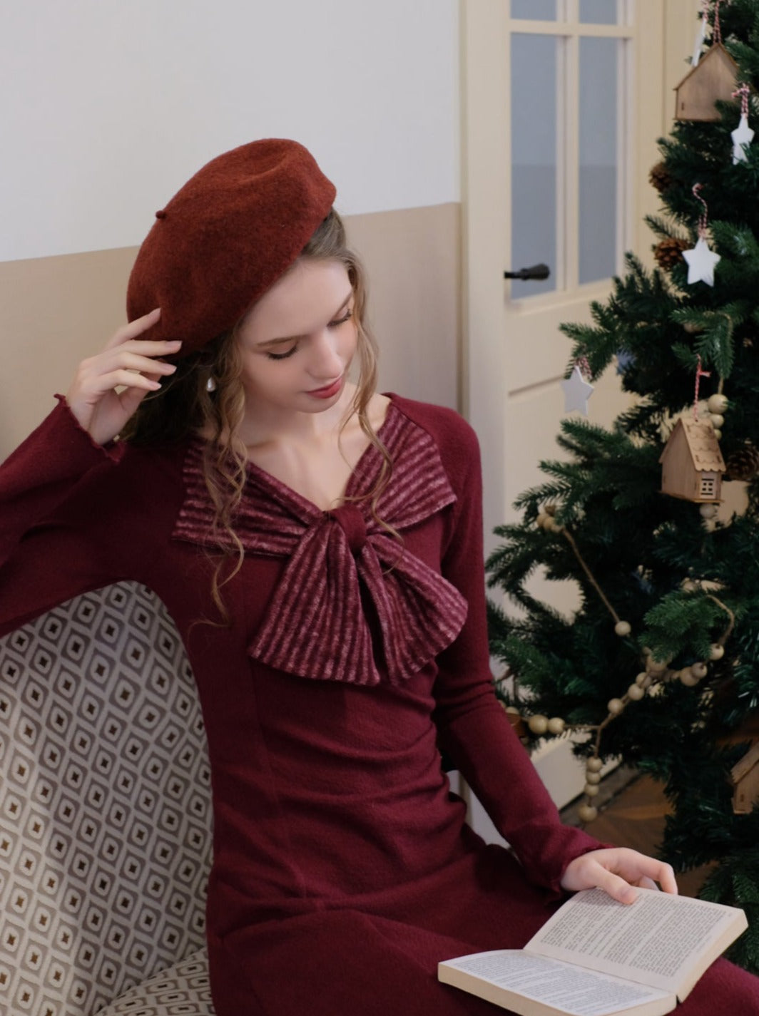 リボンレトロライトビッグドレス