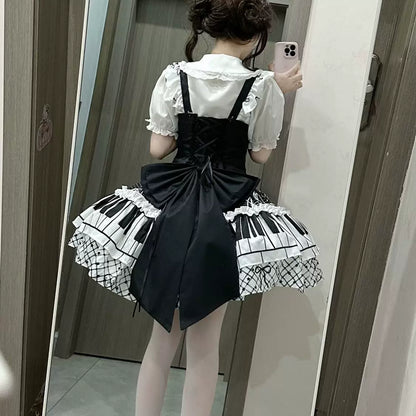 Timeglow Six-Panel Printed Lolita JSK Dress