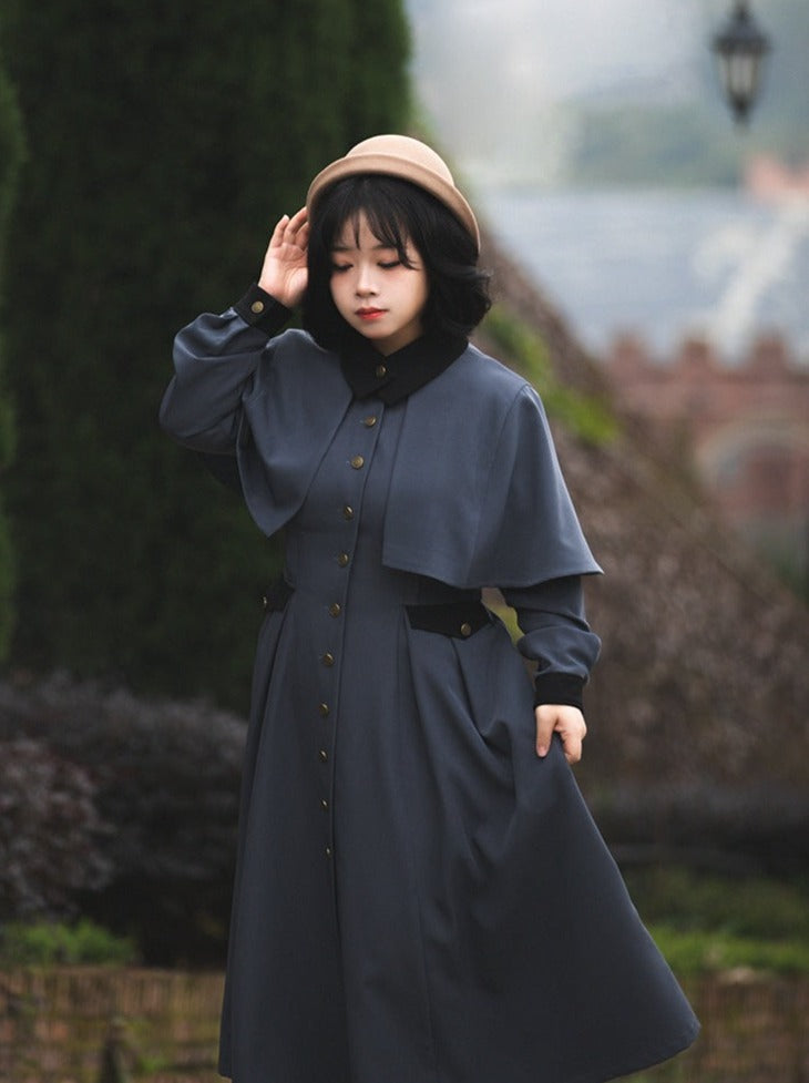 エレガントなレトロクラシックドレスコート