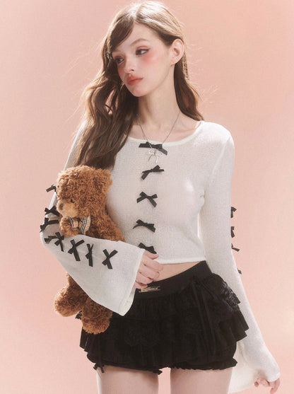 Schickes Girly Top Sweet Ribbon French