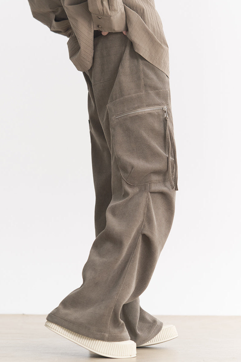 カジュアルワイドミュージアムレッグパンツ レディース グラビティ