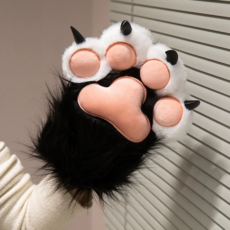 Kawaii Cat Paw Gloves - Anime Cosplay Furry Gloves with Sound Effects