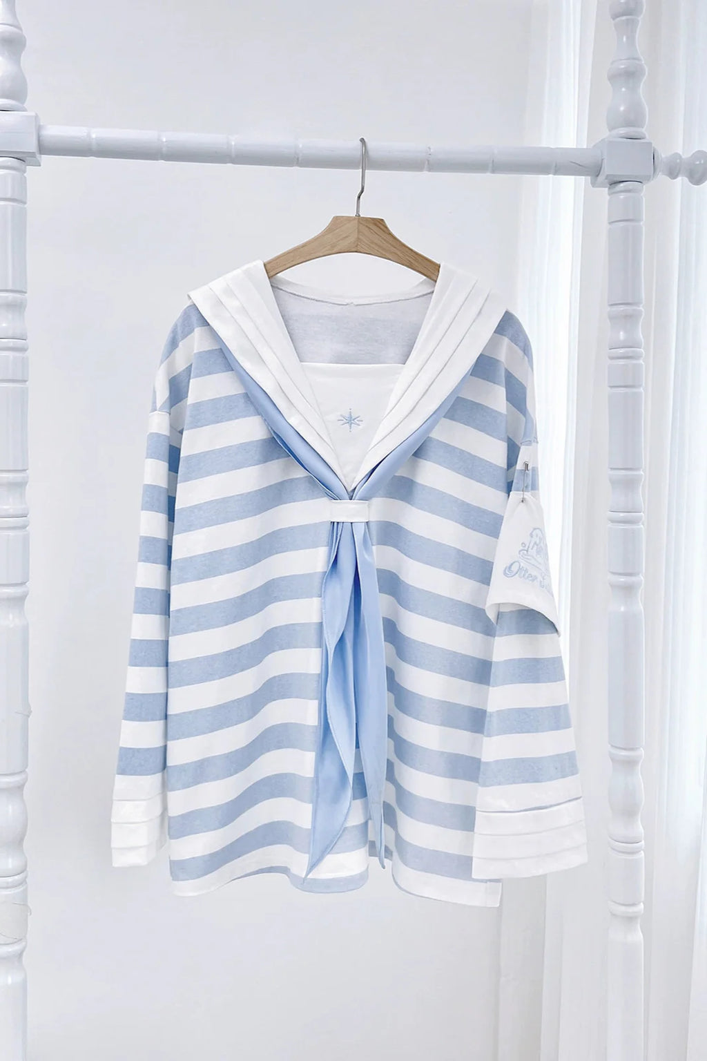 Angel Half Collar Sailor Item Reserved Pants + Subculture Tops Neighborhood👼 Striped
