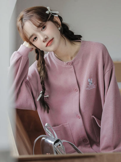 ドロップルーズダスティジャケットショルダースリーブピンクフィット