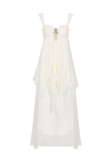 Neu Unregelmäßigen Kleid Küste Strass Schwimm