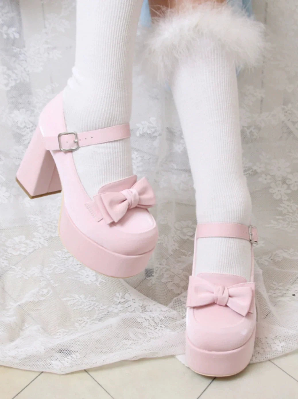 Toe Heels Original High Round Lolita