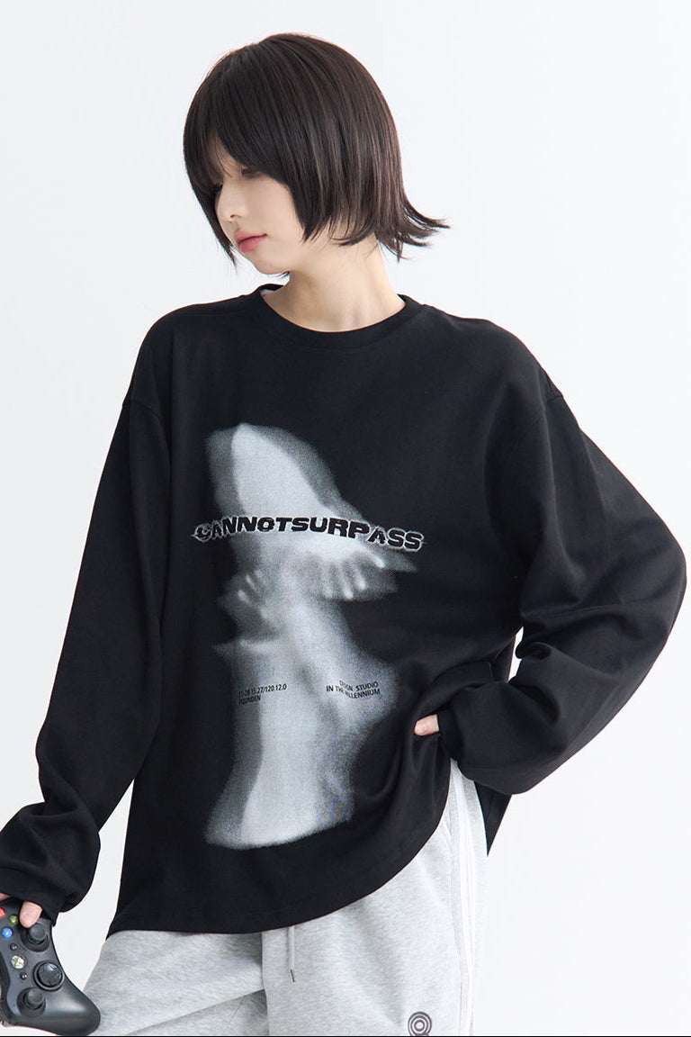 ラウンドベーシックネックTシャツ