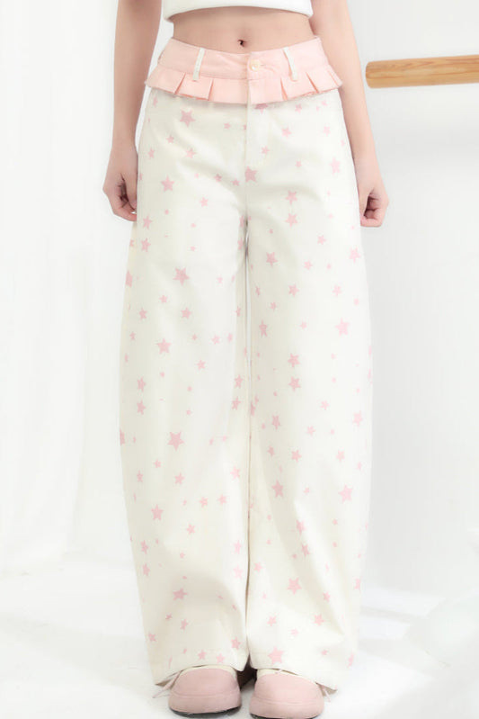 Shake Pants Wide Tube Head Spitzenbein