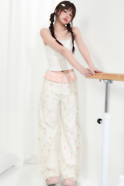 Shake Pants Wide Tube Head Spitzenbein