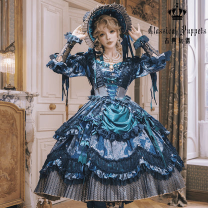 Victoria Garden Velvet JSK & Tea Party OP - Classical Doll Series
