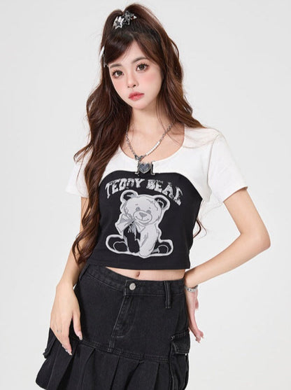 T-Shirt Bare T-Shirt + Langer Kurzer Modus